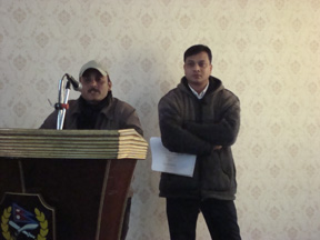 Secretary Mr. Basanta Dhakal giving Welcome Address
